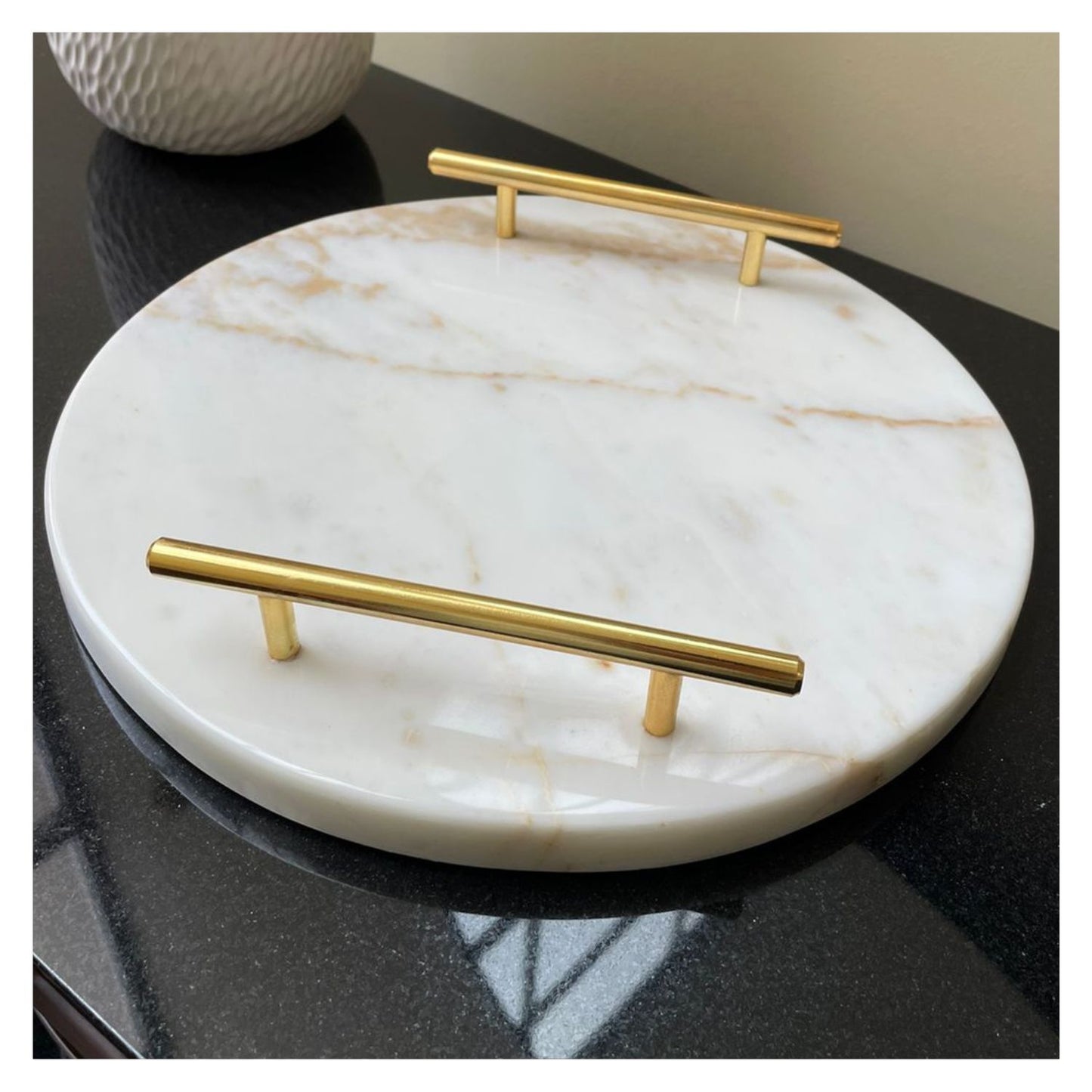 AZAFATE CIRCULAR CALACATTA GOLD