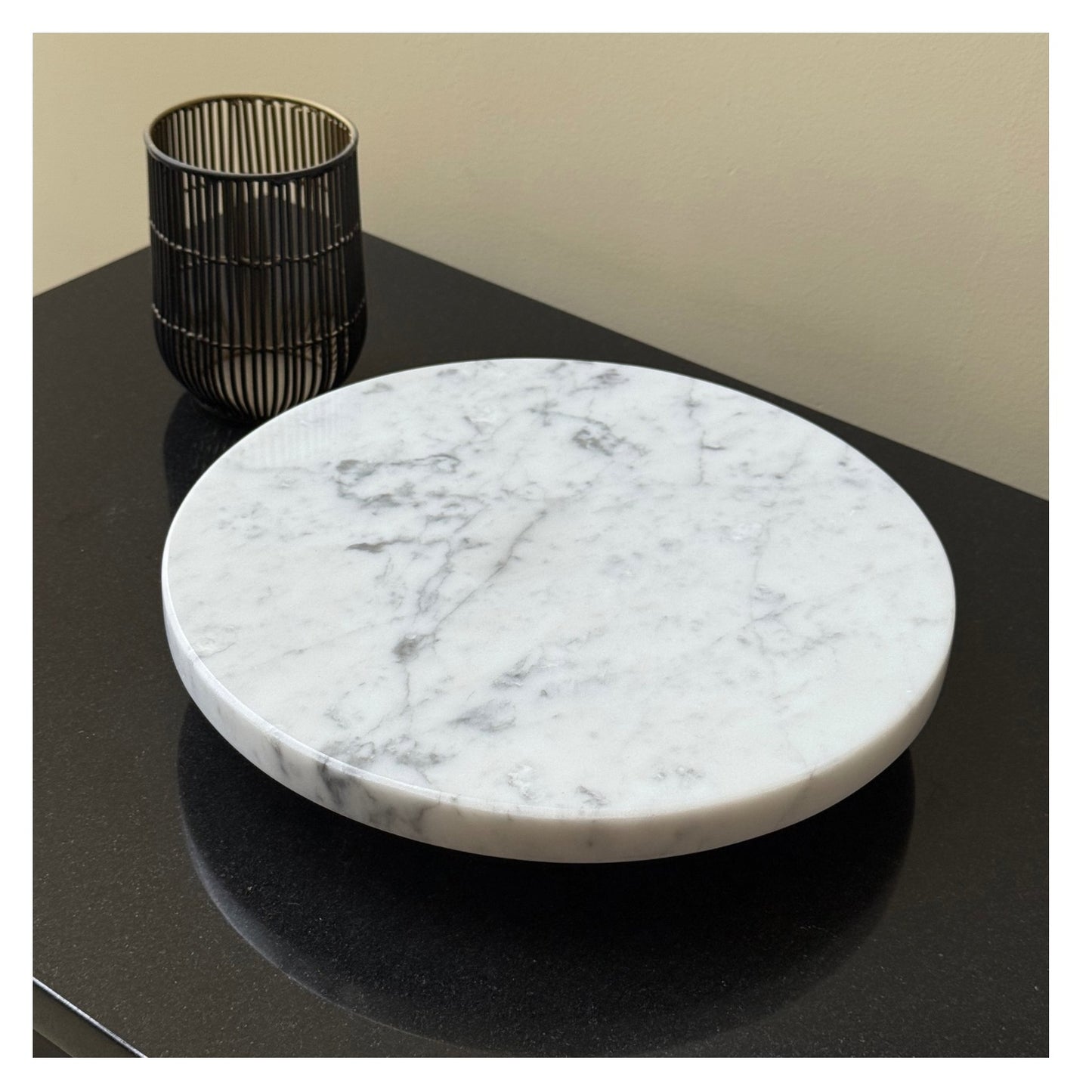 BANDEJA GIRATORIA CARRARA