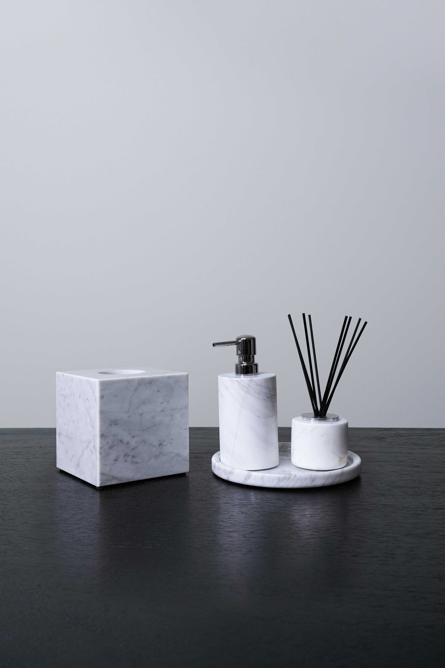 DISPENSADOR DE JABÓN CARRARA - RECTANGULAR